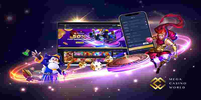 Trải nghiệm các tựa game ăn khách tại Mega casino